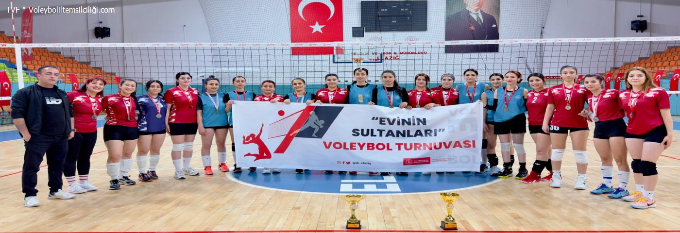 Evinin  Sultanlar Voleybol Turnuvas 12 takmn katlm ile tamamland